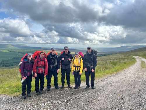 Walkers on track