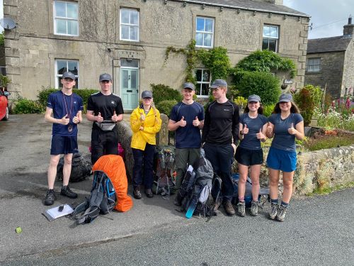 Group of walkers