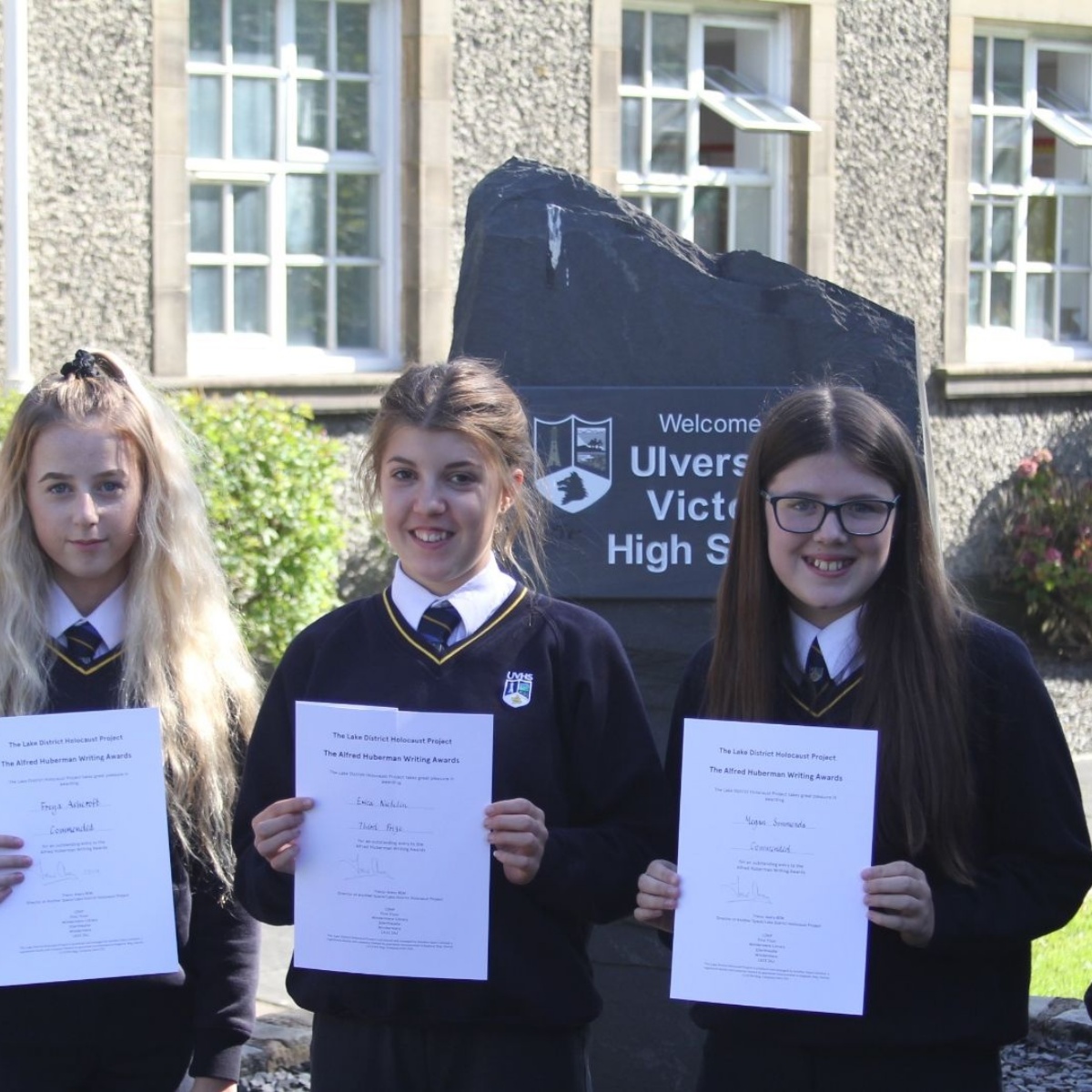 Ulverston Victoria High School - The Alfred Huberman Award